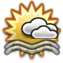 Nebel, Teilweise bewölkt